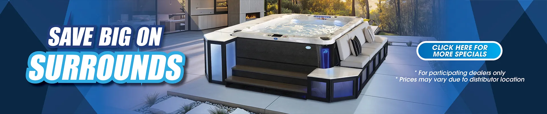 Calspas hot tub being used in a family setting - Chapel Hill